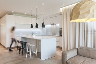 用美景代替裝飾，營造簡潔利落的室內空間